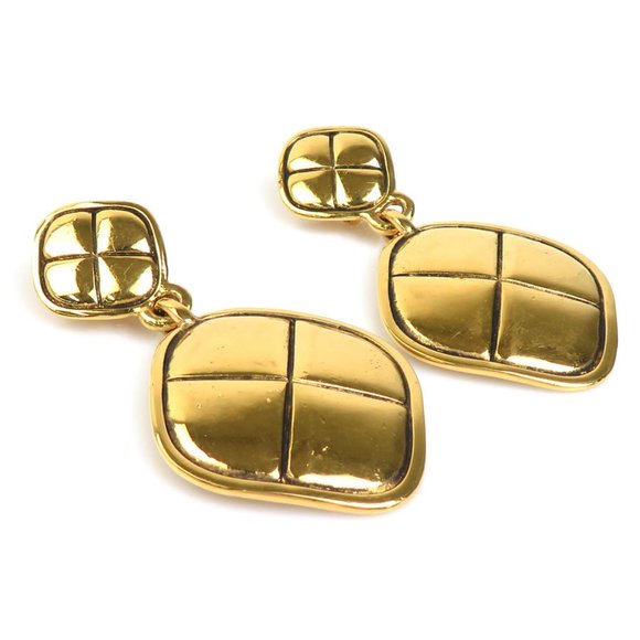 CHANEL Gold Earrings - Picture 1 of 5